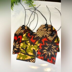 Ethnic Colorful Gift & Luggage Tags Lot